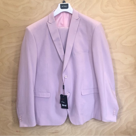 NWT Vitali 3 Piece Dress Suit Men Size 48R - Picture 1 of 16